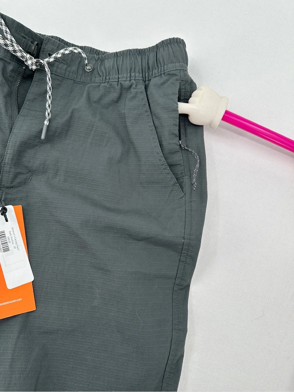 NWT Bearded Goat Canopy Pants Women’s Medium Dark Shadow Ripstop Hiking